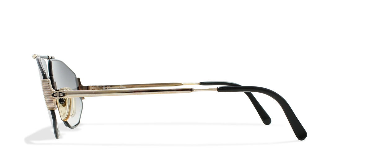 激レア　ChristianDior sunglasses ディオールサングラス Christian Dior 2516 94 Rectangular Purple Lens Sunglasses
