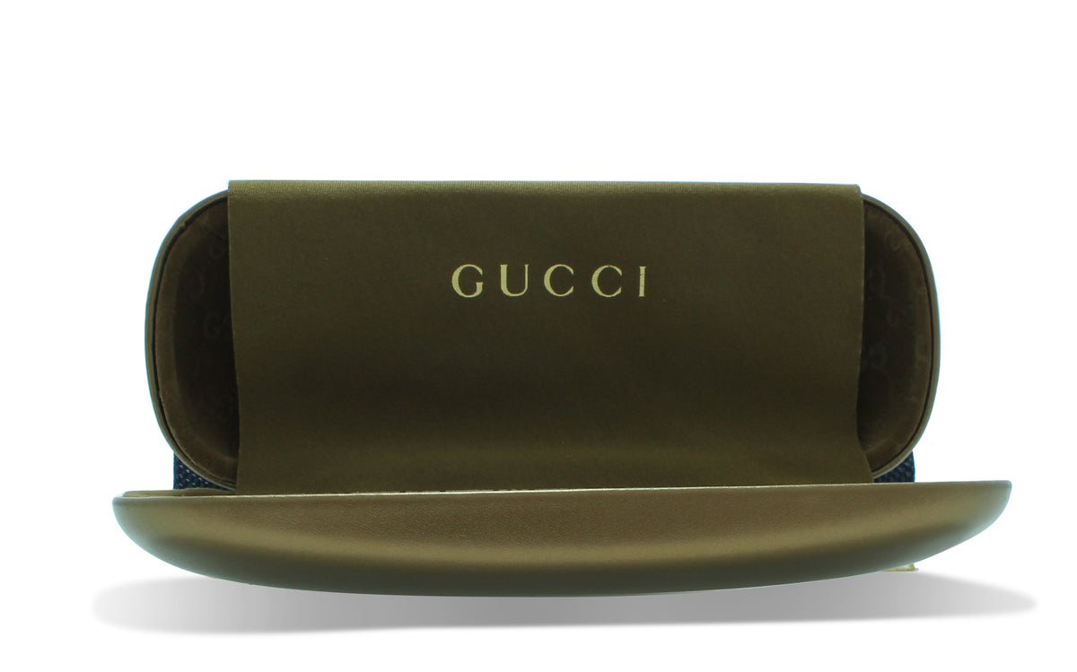 ?Auth. GUCCI Leather Sunglasses/Glasses case Gucci Glasses Case - Etsy main image 3