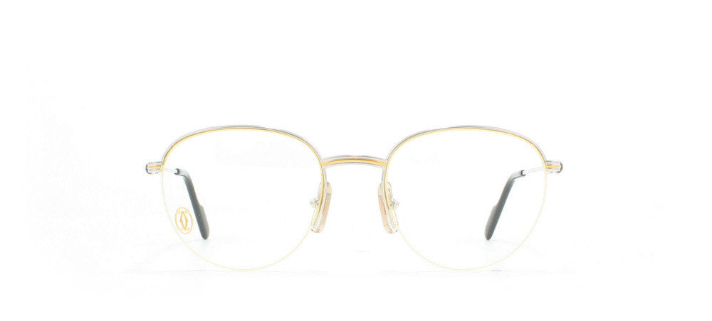 Vintage,Vintage Eyeglases Frame,Vintage Cartier Eyeglases Frame,Cartier Colisee T8100.233 PLT,