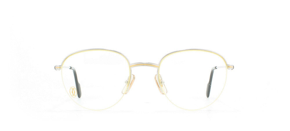 Vintage,Vintage Eyeglases Frame,Vintage Cartier Eyeglases Frame,Cartier Colisee T8100.234 PLT,
