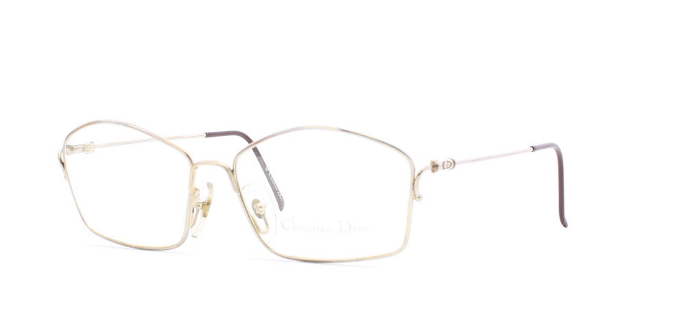 Christian Dior 2600 Rectangular Certified Vintage Eyeglasses Frame Kings of Past