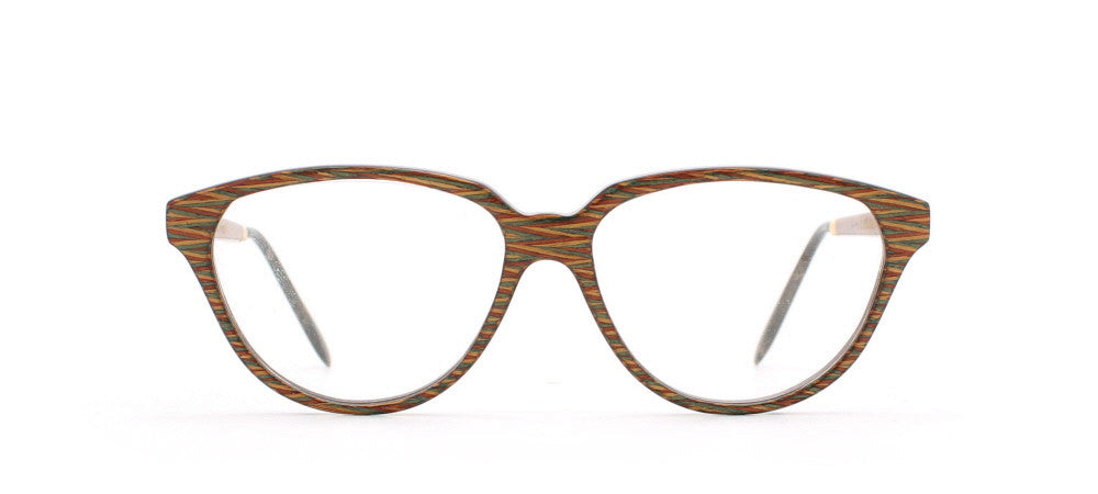 Vintage,Vintage Sunglasses,Vintage Gold & Wood Sunglasses,Gold & Wood 1.618 10YE,