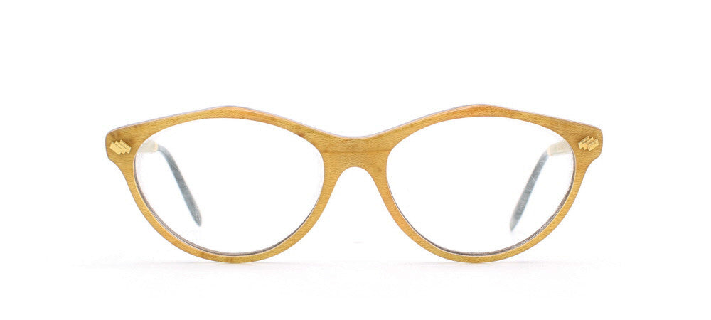 Vintage,Vintage Sunglasses,Vintage Gold & Wood Sunglasses,Gold & Wood 1.717 58YE,