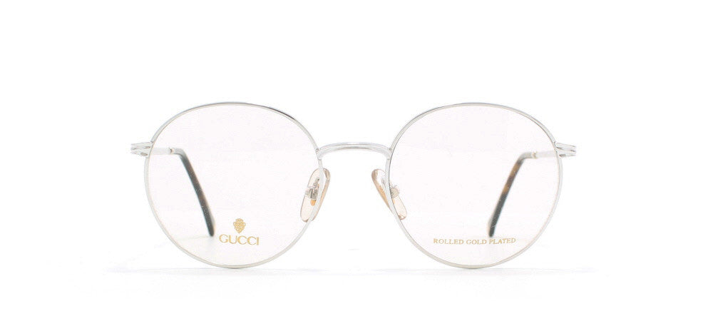 Gucci 1273 Round Certified Vintage Eyeglasses Frame Kings of Past
