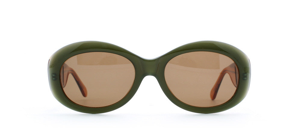 carolina herrera round sunglasses