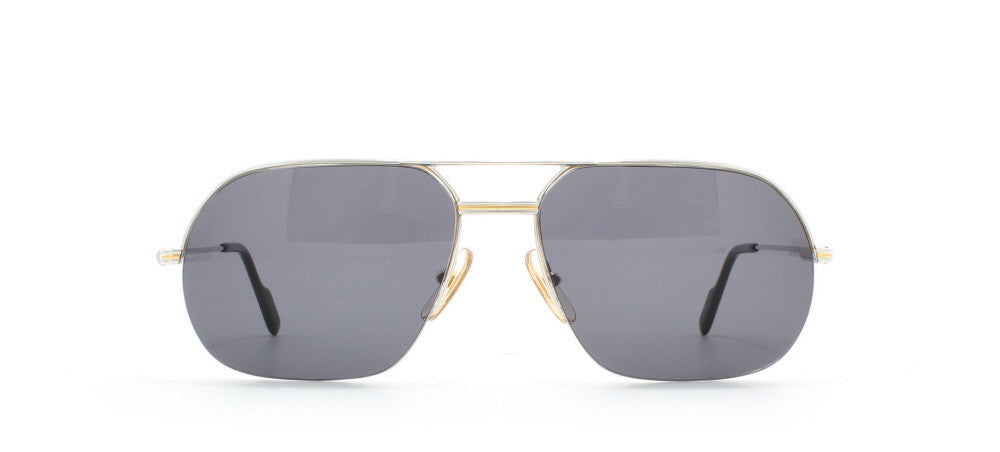 Vintage,Vintage Sunglasses,Vintage Cartier Sunglasses,Cartier Must Osay T8200.232 PLT GRY,