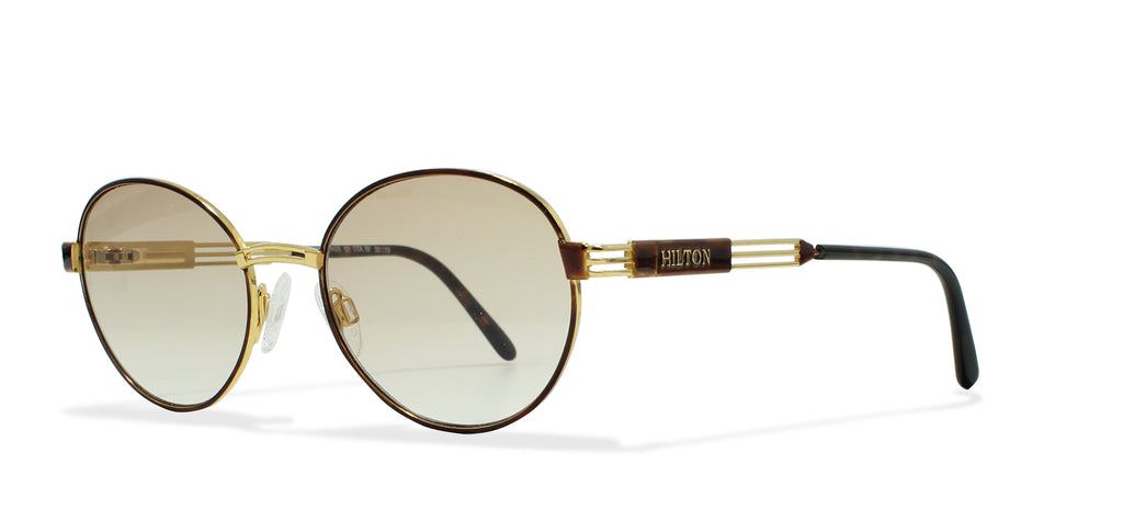Hilton Manhattan 201 C2 Aviator Pink Lens Vintage Sunglasses : Kings of Past