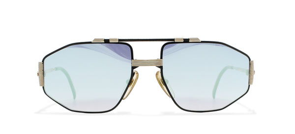 Christian Dior 2516 94 Rectangular Blue Lens Sunglasses