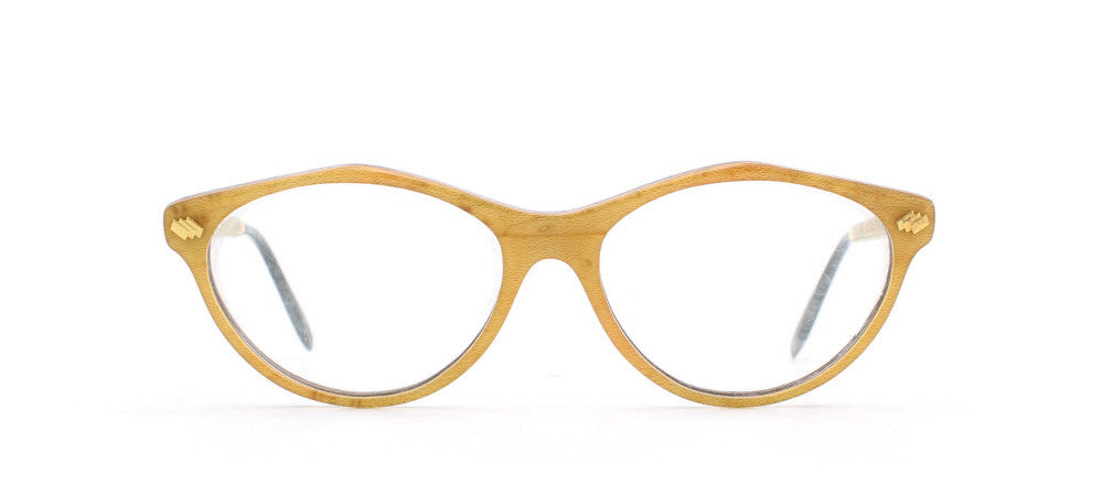 Vintage,Vintage Sunglasses,Vintage Gold & Wood Sunglasses,Gold & Wood 1.717 58YE,