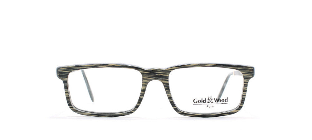 Vintage,Vintage Eyeglases Frame,Vintage Gold & Wood Eyeglases Frame,Gold & Wood T1 655 5016,