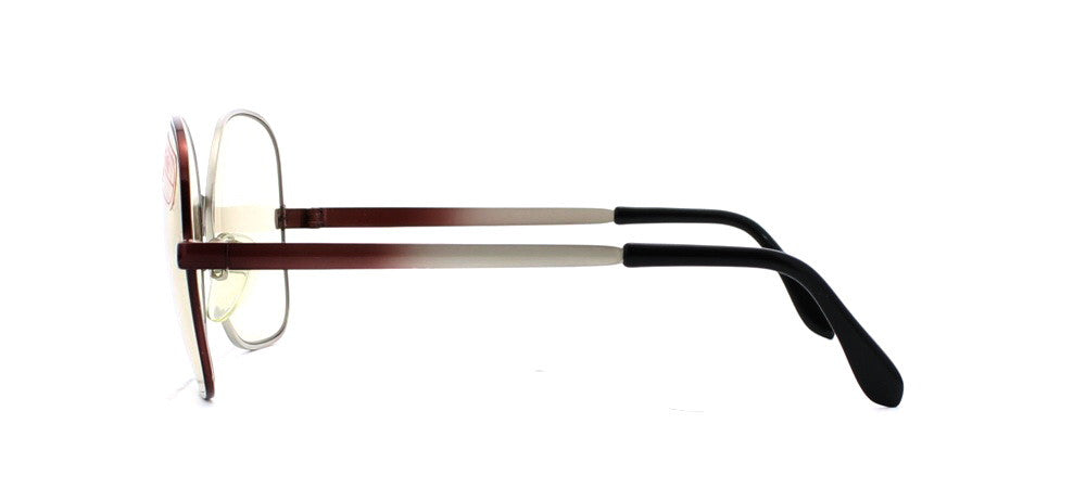 Lunettes Vintage Nigura N0361 - Taille 54[]19 150 - Brun Ovale - NOS (neuves Ancien Stock)