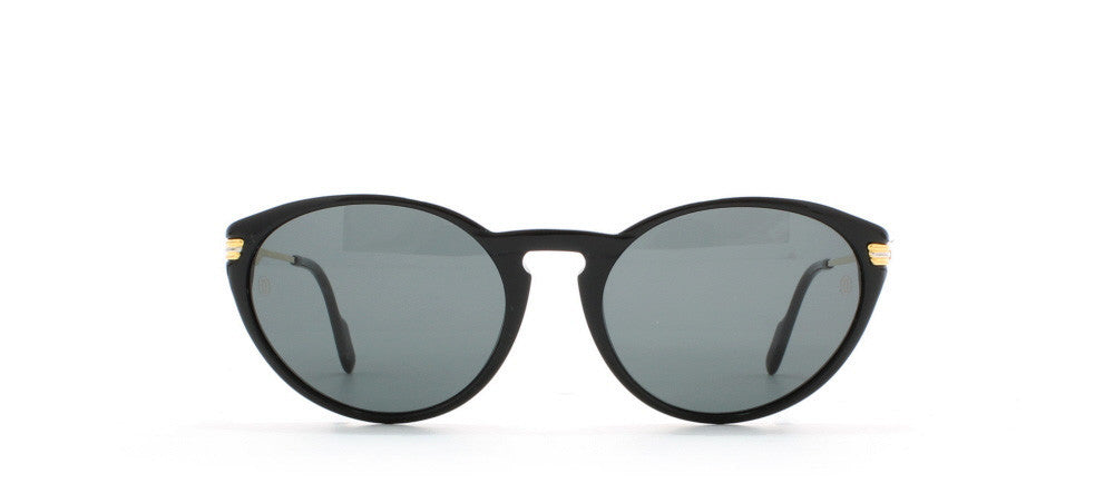 Vintage,Vintage Sunglasses,Vintage Cartier Sunglasses,Cartier Aurore T8200.188 BLK,