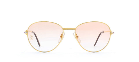 Vintage,Vintage Sunglasses,Vintage Cartier Sunglasses,Cartier Rubis T8100.030 GLD,