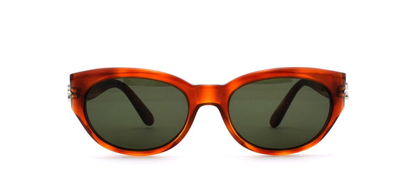 CESARE PACIOTTI♡サングラス Vintage Cesar Paciotti Flat Top Gold & Teal Sunglasses – FOM Eyewear